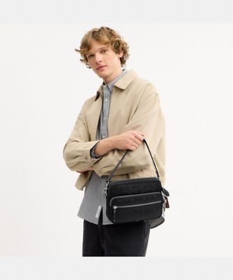ダコタ クロスボディ バッグ・シグネチャー ナイロン | COACH/コーチ